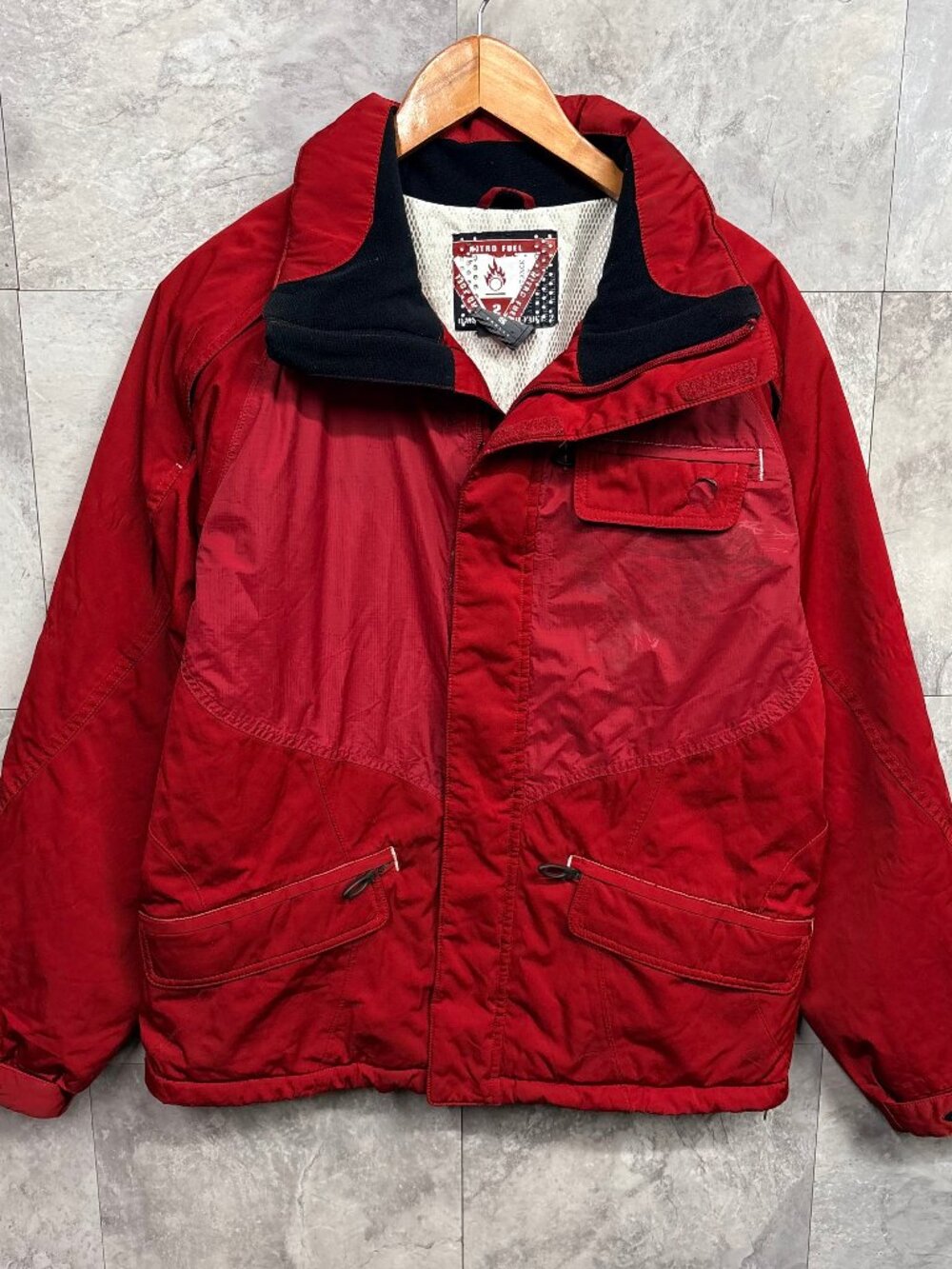Oakley Nitro Fuel 2 Red Ski Jacket Small